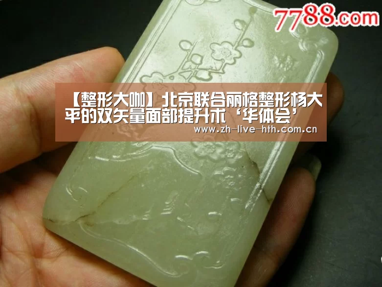 【整形大咖】北京联合丽格整形杨大平的双矢量面部提升术‘华体会’(图1) 华体会